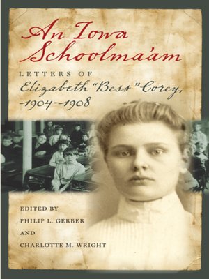 cover image of An Iowa Schoolma'am